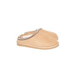 NEW KATYDID women's embroidered slip on shoes in sand
